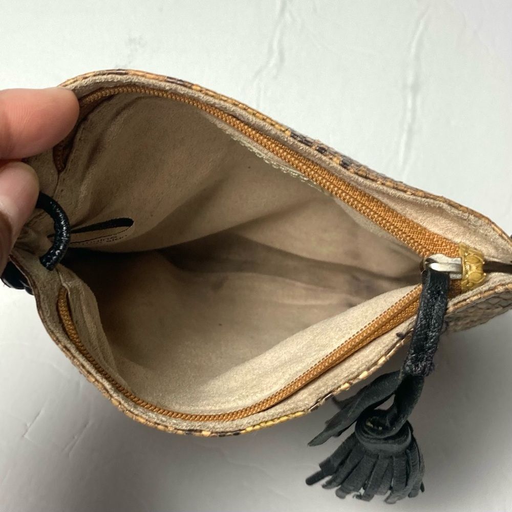 Yellow Genuine Python Crossbody Bag By Presmer - image 5